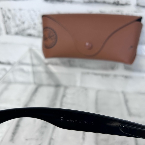 Ray Ban RB Black EYEGLASSES GLASSES FRAME and Case - Picture 3 of 11